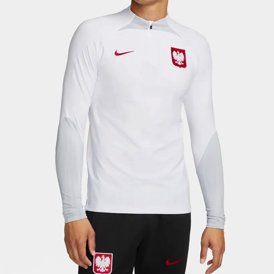 Bluza Nike Polska Drill Top Jr DM9584 100