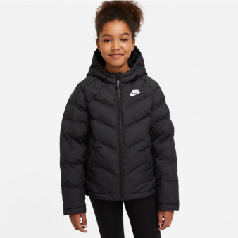 Kurtka Nike Sportswear Big Kids' Synthetic-Fill Jacket CU9157 010