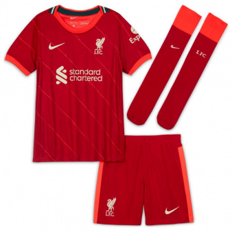 Komplet Nike Liverpool FC 2020/21 Home Little Kids' Soccer Kit DB2544 688