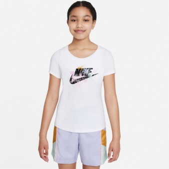 Koszulka Nike Sportswear Big Kids' (Girls) T-Shirt DH5865 100