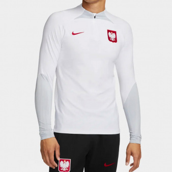 Bluza Nike Polska Drill Top Jr DM9584 100