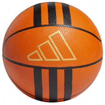 Piłka adidas 3 Stripes Rubber Mini Basketball GV2057