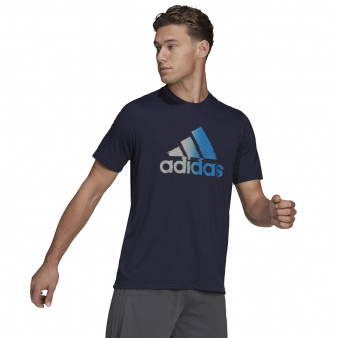 Koszulka adidas D2M Logo Tee HF7211